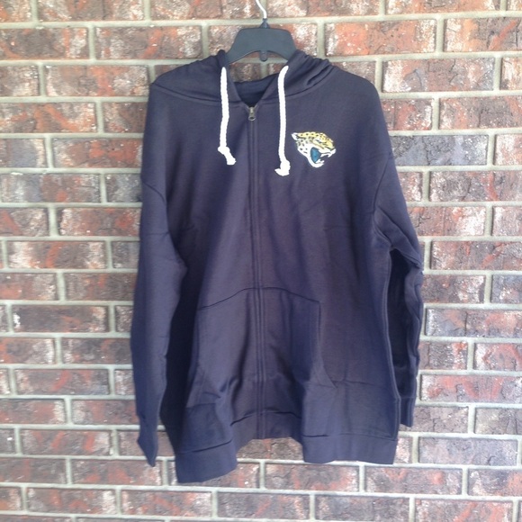 Majestic Jackets & Blazers - Jacksonville Jaguars Full Zip NFL Hoodie
